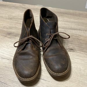 Mens clarks shoes size 12 like new condition